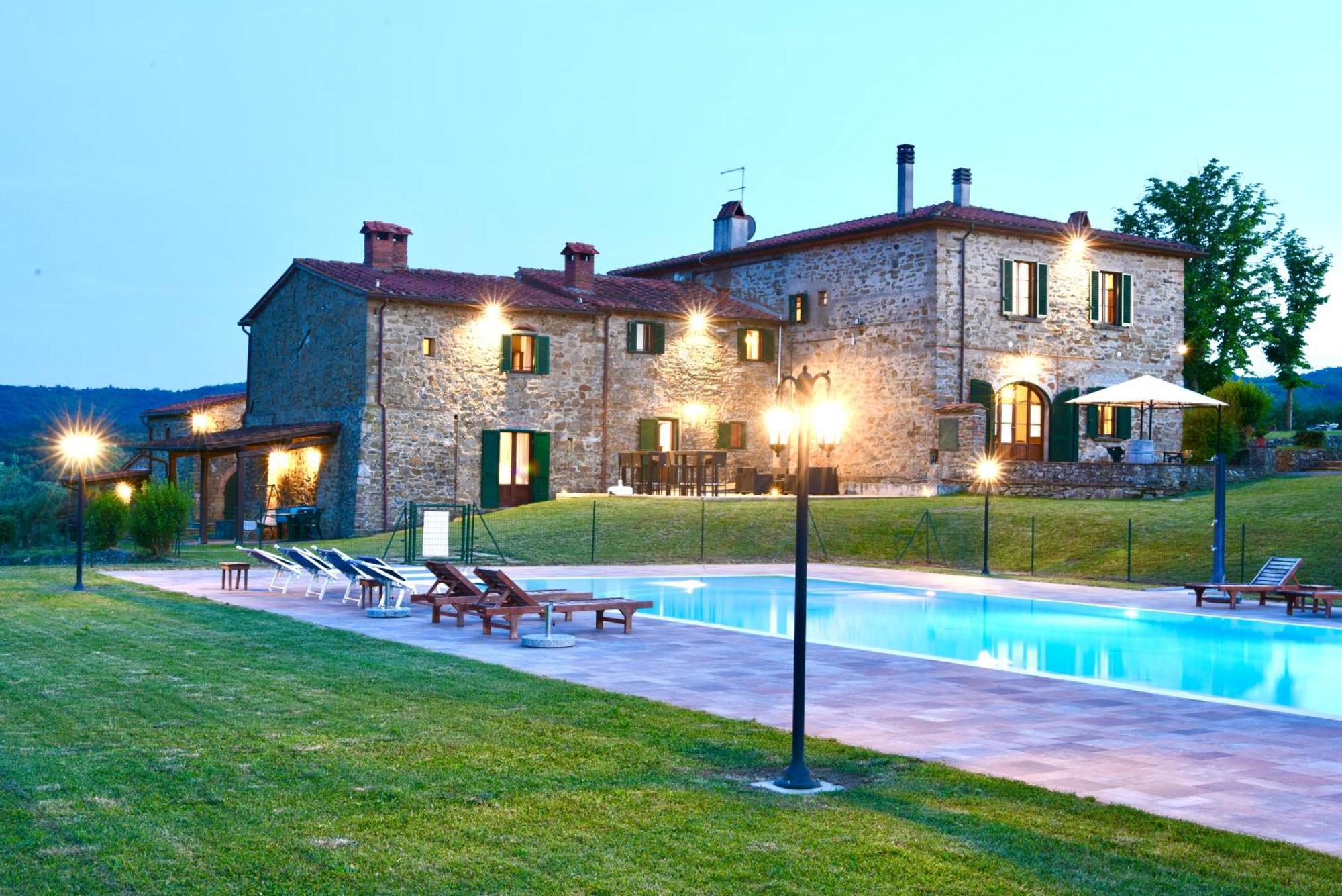 Agriturismo I Poggilunghi Чивітелла-ін-Валь-ді-К'яна Екстер'єр фото
