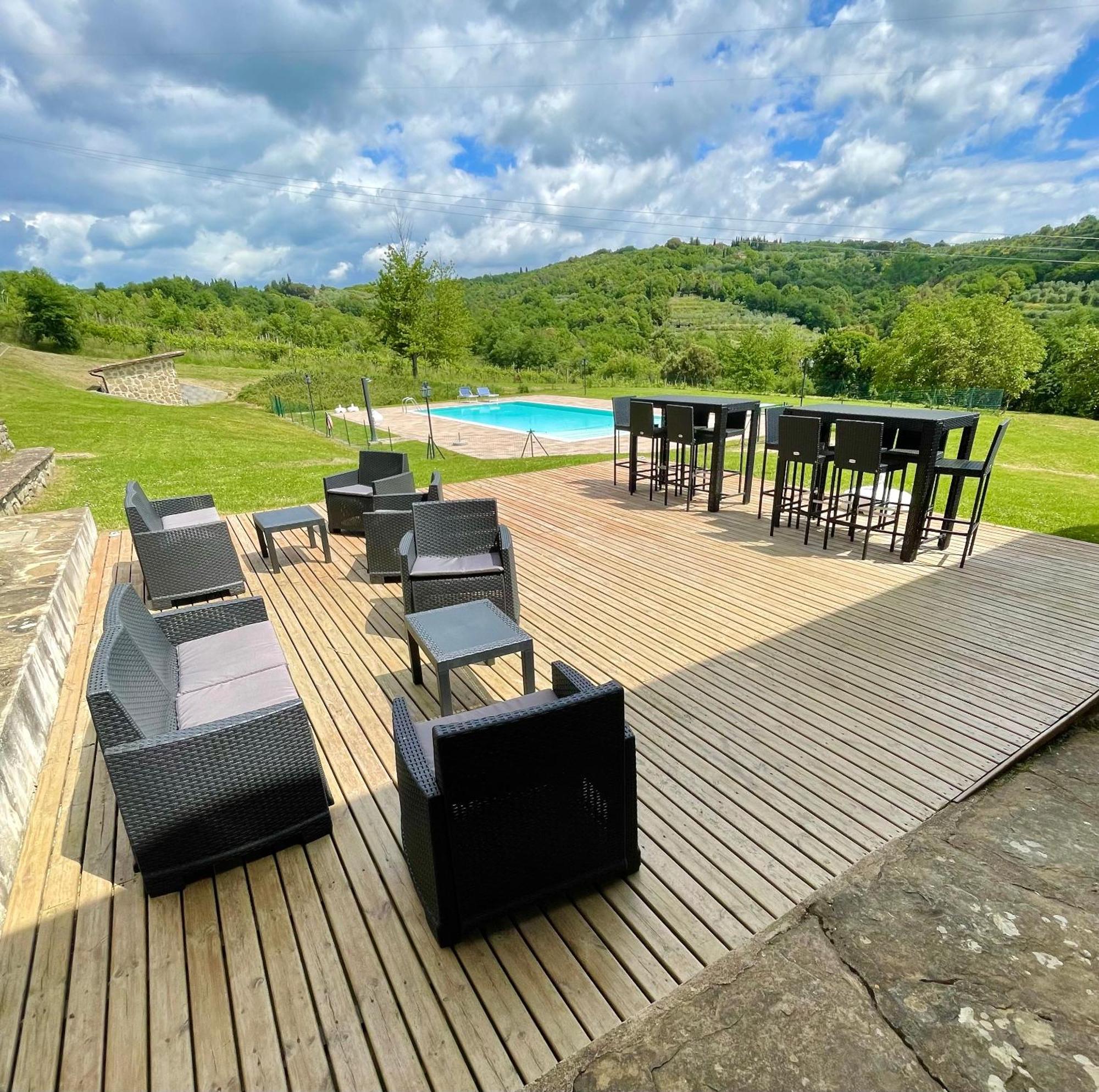 Agriturismo I Poggilunghi Чивітелла-ін-Валь-ді-К'яна Екстер'єр фото